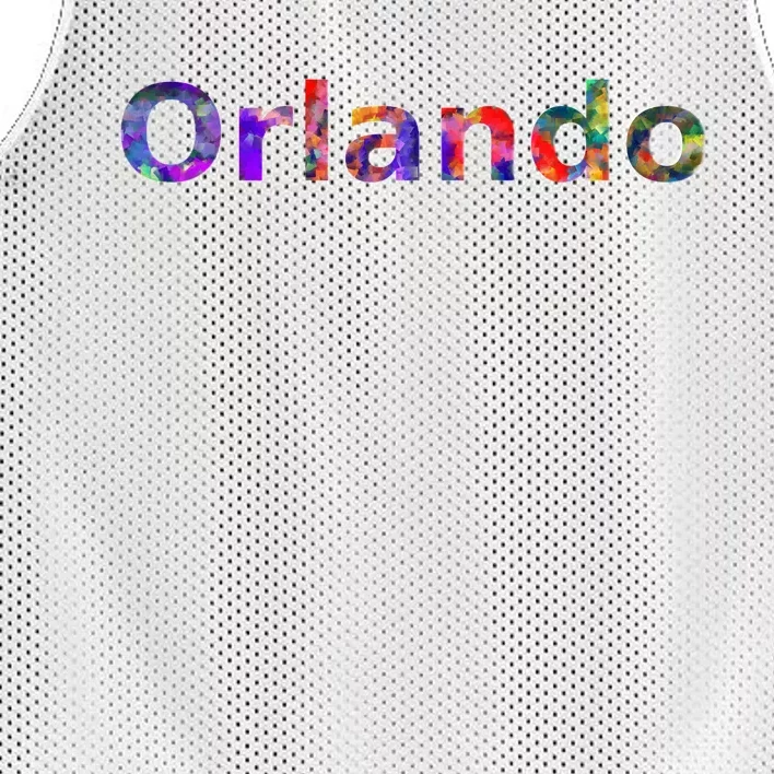 Orlando Floral Power Mesh Reversible Basketball Jersey Tank