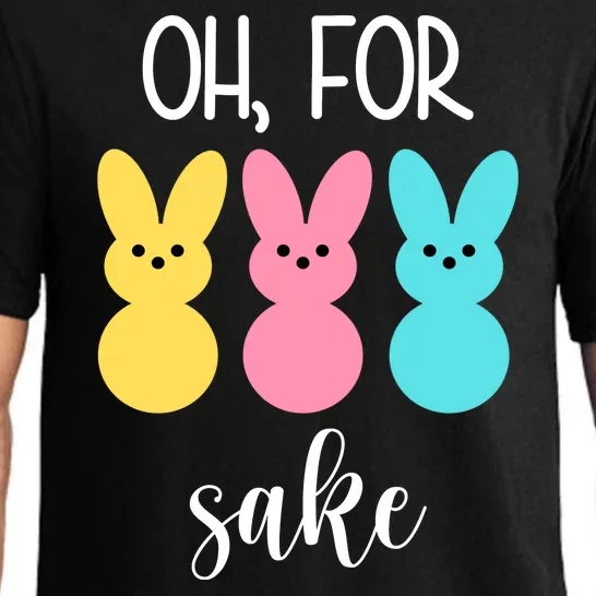 Oh For Peeps Sake Easter Funny Cute Pajama Set