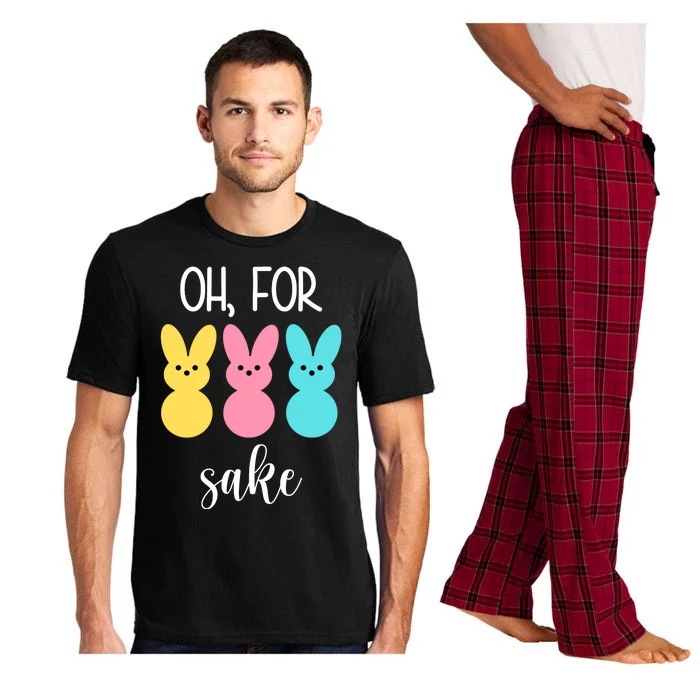 Oh For Peeps Sake Easter Funny Cute Pajama Set