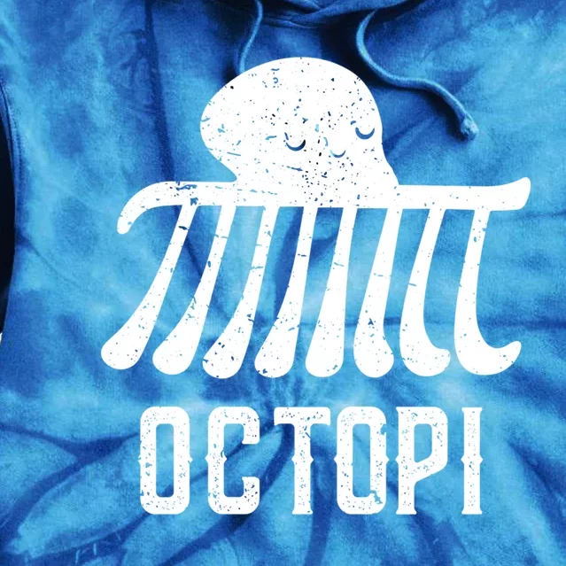 Octopi Funny Pi Octopus Math Geek Funny Gift Pi Day Gift Tie Dye Hoodie