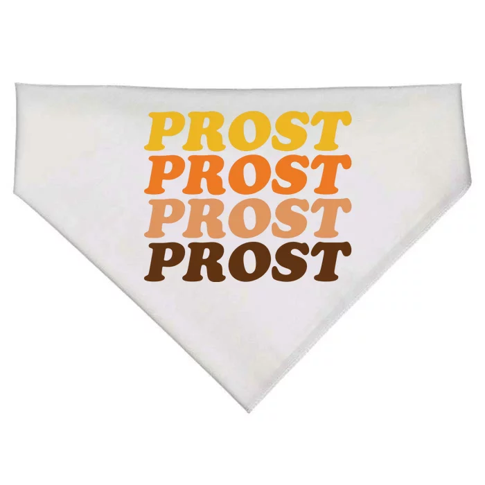 Oktoberfest Funny Prost USA-Made Doggie Bandana