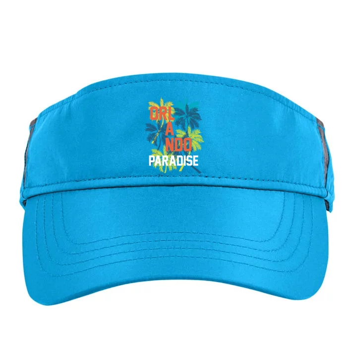 Orlando Florida Paradise Adult Drive Performance Visor