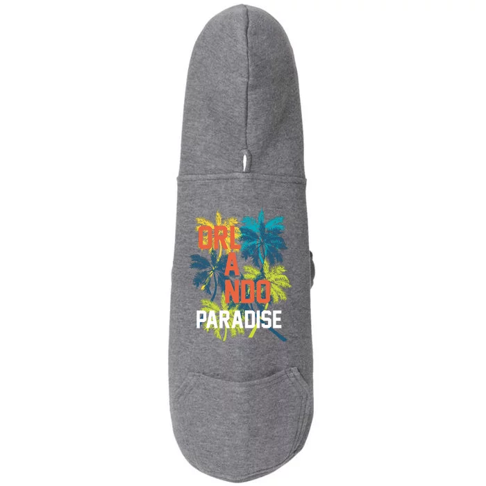 Orlando Florida Paradise Doggie 3-End Fleece Hoodie