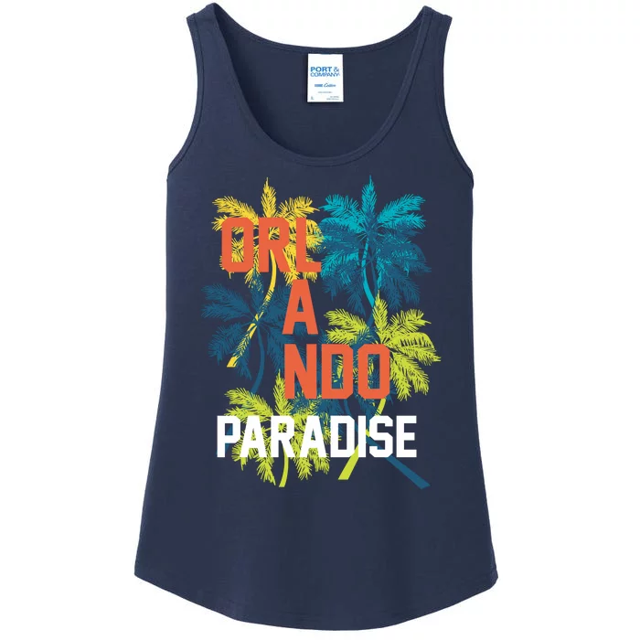 Orlando Florida Paradise Ladies Essential Tank