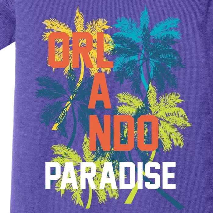 Orlando Florida Paradise Baby Bodysuit