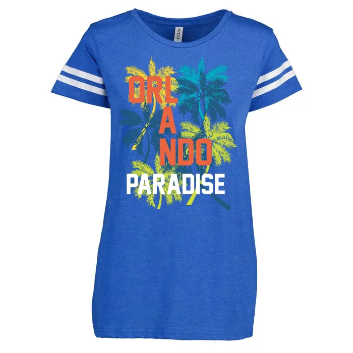 Orlando Florida Paradise Enza Ladies Jersey Football T-Shirt