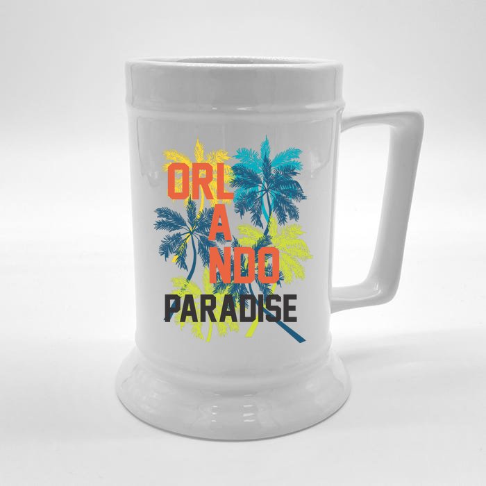 Orlando Florida Paradise Front & Back Beer Stein