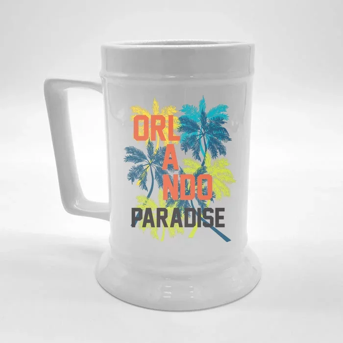 Orlando Florida Paradise Front & Back Beer Stein