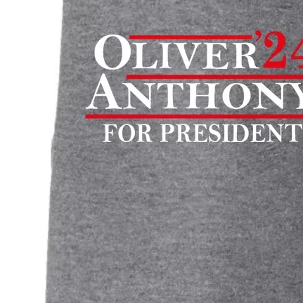 Oliver For President 2024 Doggie 3-End Fleece Hoodie