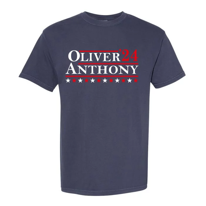 Oliver For President 2024 Garment-Dyed Heavyweight T-Shirt