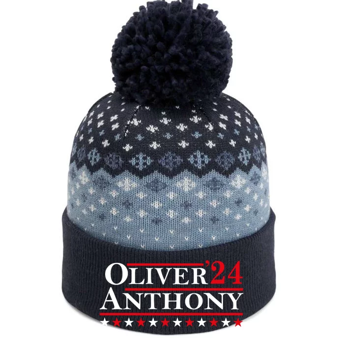 Oliver For President 2024 The Baniff Cuffed Pom Beanie