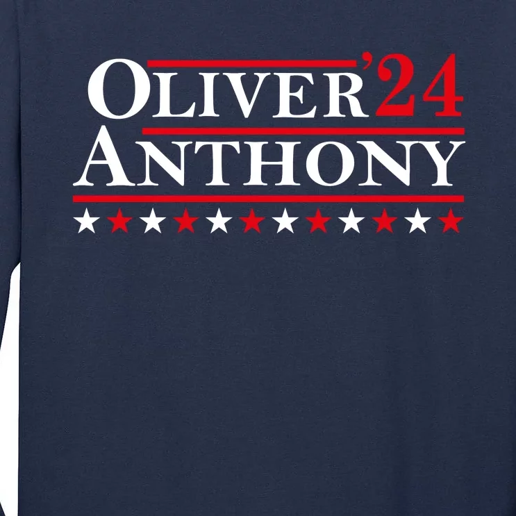 Oliver For President 2024 Tall Long Sleeve T-Shirt