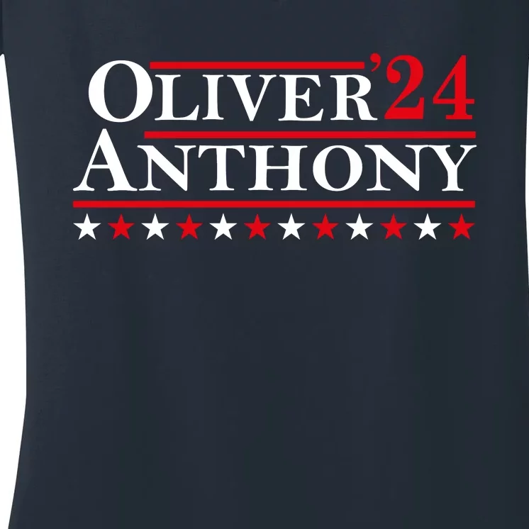 Oliver For President 2024 Women's V-Neck T-Shirt