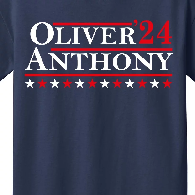 Oliver For President 2024 Kids T-Shirt