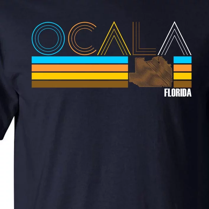 Ocala Florida Retro Tall T-Shirt