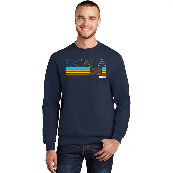 Ocala Florida Retro Tall Sweatshirt