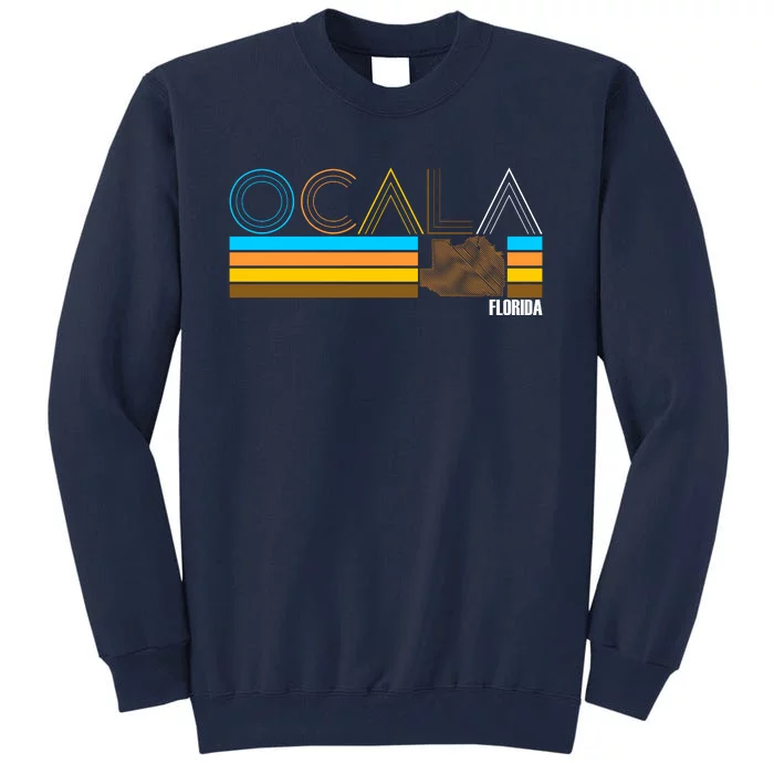 Ocala Florida Retro Tall Sweatshirt