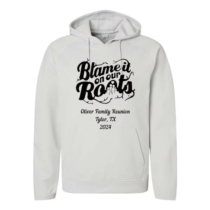 Oliver Family Reunion Performance Fleece Hoodie