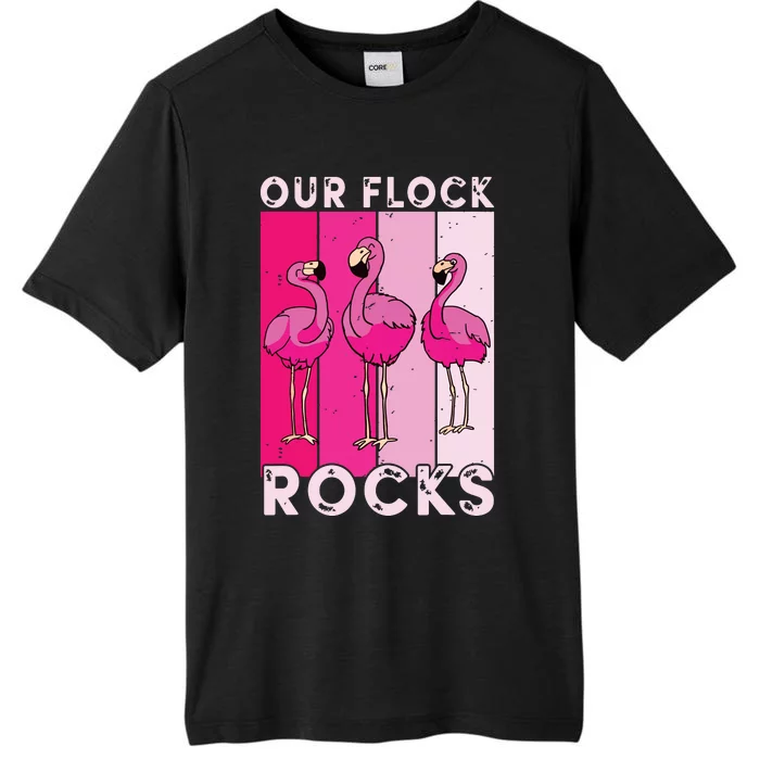 Our Flock Rocks For Man Woman ChromaSoft Performance T-Shirt