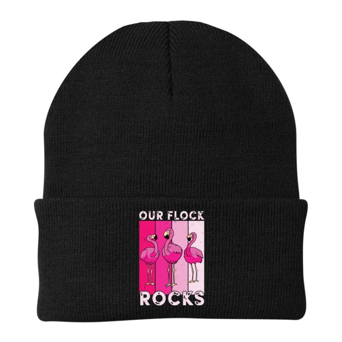 Our Flock Rocks For Man Woman Knit Cap Winter Beanie