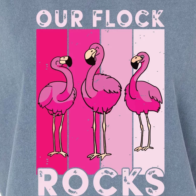 Our Flock Rocks For Man Woman Garment-Dyed Women's Muscle Tee