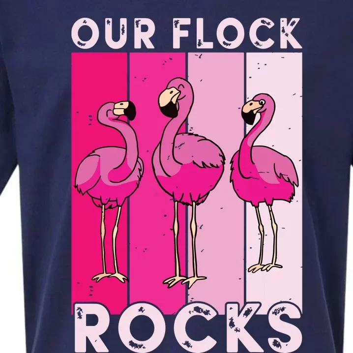 Our Flock Rocks For Man Woman Sueded Cloud Jersey T-Shirt