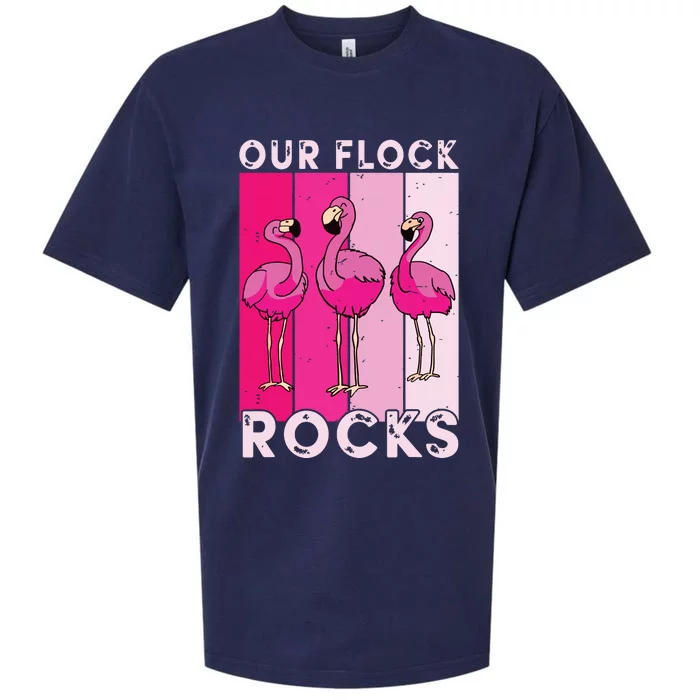 Our Flock Rocks For Man Woman Sueded Cloud Jersey T-Shirt