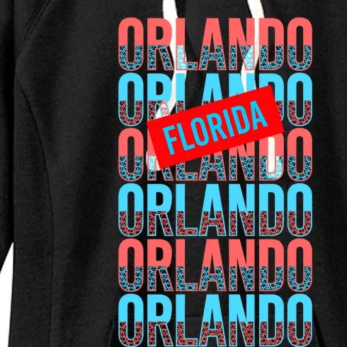 Orlando Florida Repeat Women's Fleece Hoodie