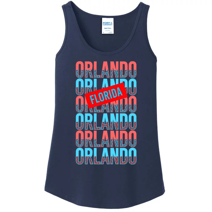 Orlando Florida Repeat Ladies Essential Tank