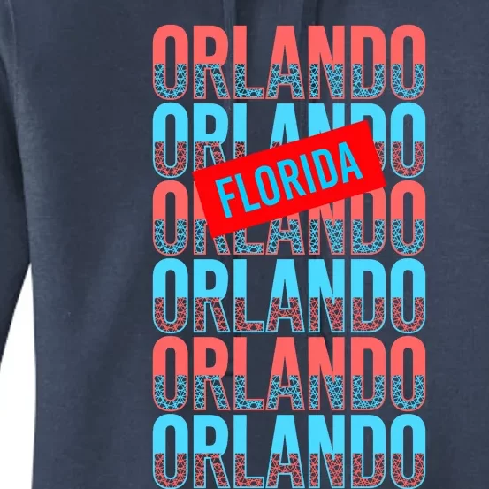 Orlando Florida Repeat Women's Pullover Hoodie