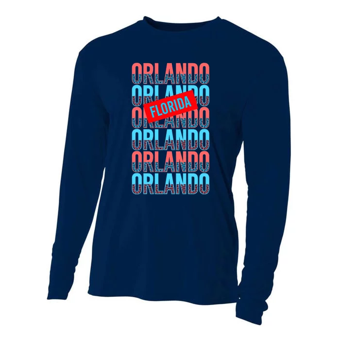 Orlando Florida Repeat Cooling Performance Long Sleeve Crew