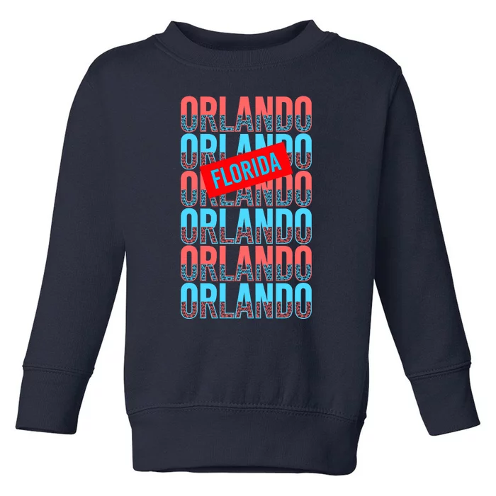 Orlando Florida Repeat Toddler Sweatshirt