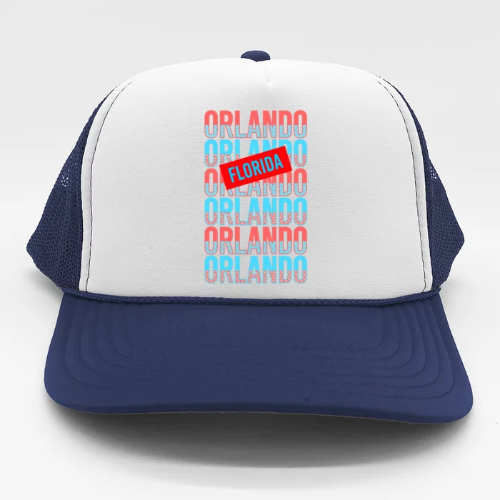 Orlando Florida Repeat Trucker Hat