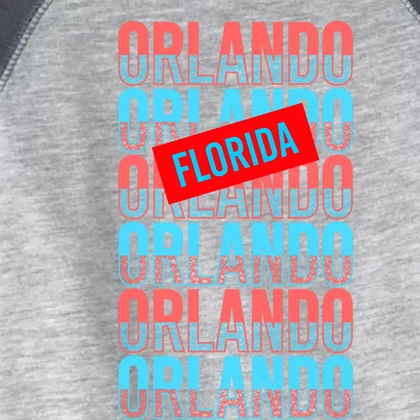 Orlando Florida Repeat Toddler Fine Jersey T-Shirt