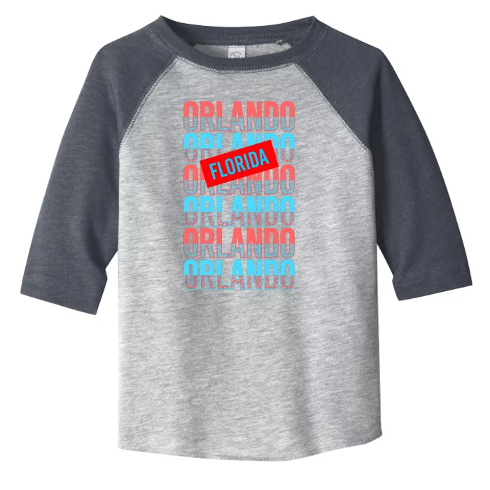 Orlando Florida Repeat Toddler Fine Jersey T-Shirt