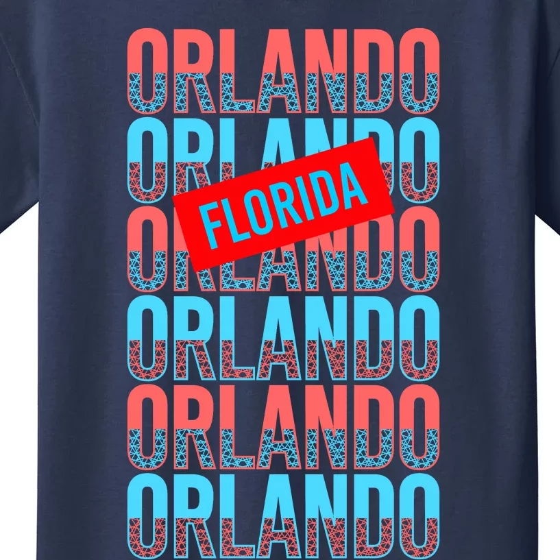 Orlando Florida Repeat Kids T-Shirt