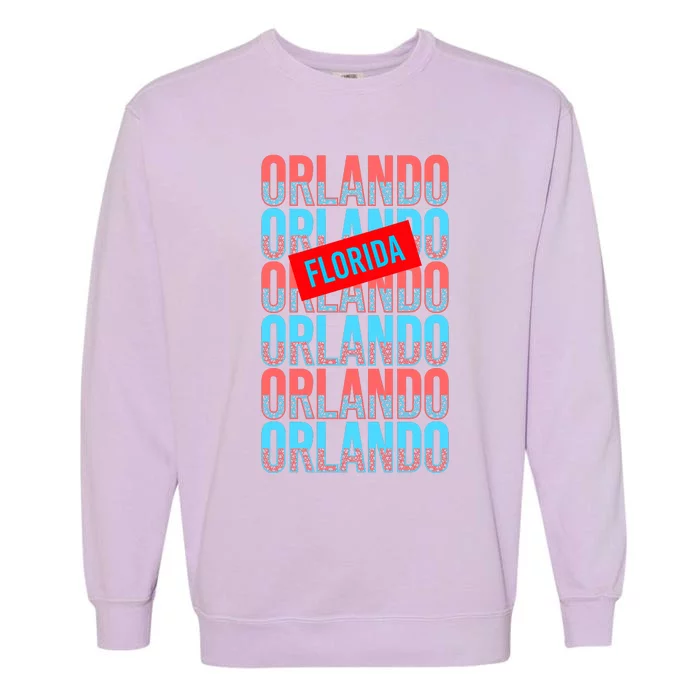 Orlando Florida Repeat Garment-Dyed Sweatshirt