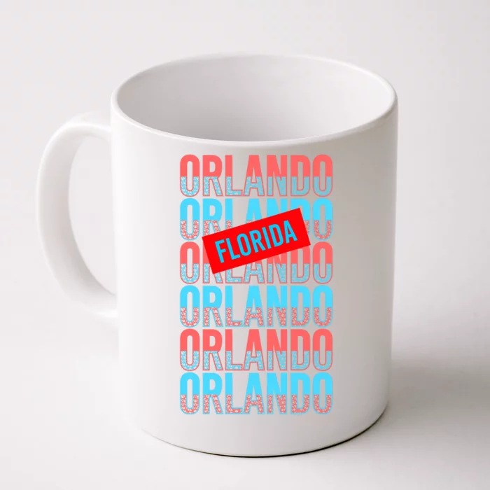 Orlando Florida Repeat Front & Back Coffee Mug