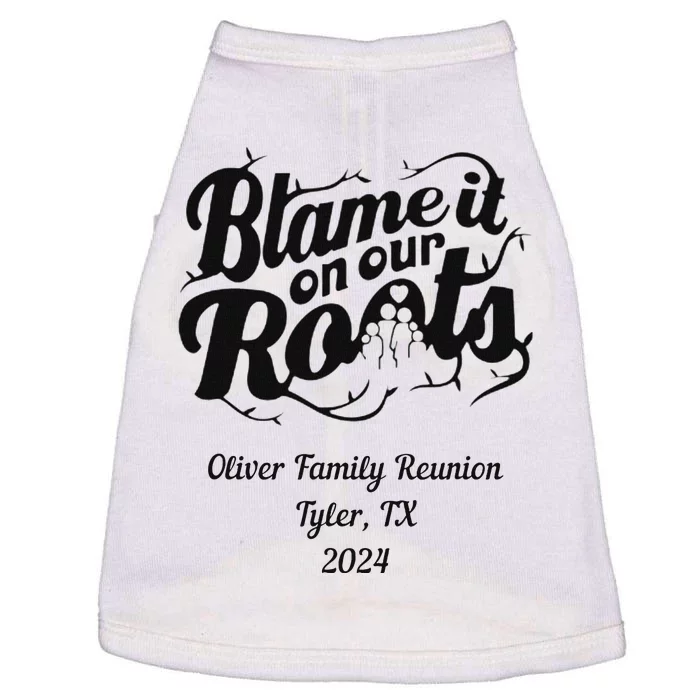 Oliver Family Reunion Customizable Design Doggie Tank