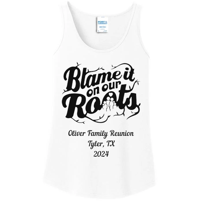 Oliver Family Reunion Customizable Design Ladies Essential Tank