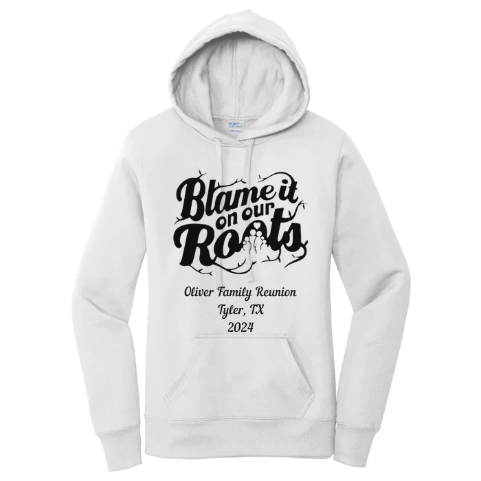 Oliver Family Reunion Customizable Design Women's Pullover Hoodie