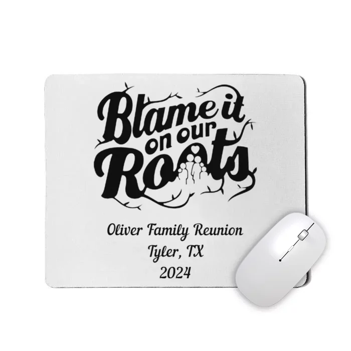 Oliver Family Reunion Customizable Design Mousepad