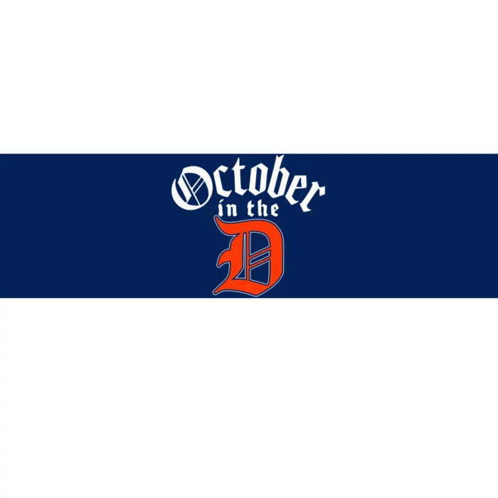 October Funny Ready Tiger Tiger October D Ready Bumper Sticker