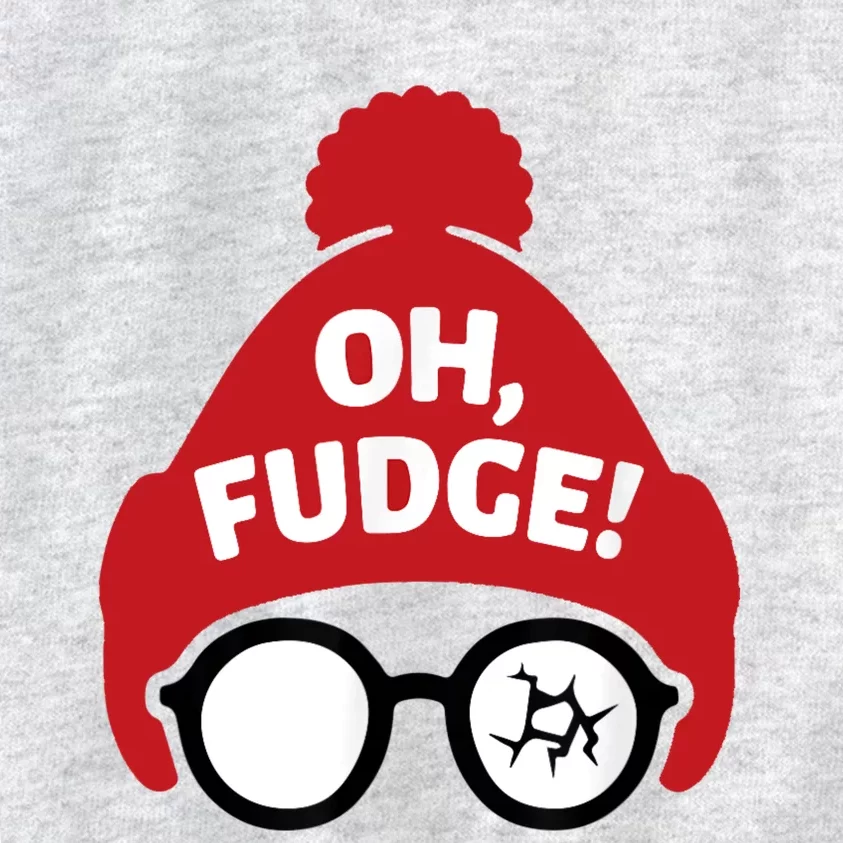 Oh Fudge Santa Hat Christmas Story Family Christmas Kids Sweatshirt