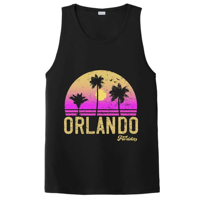 Orlando Florida Sunset Performance Tank