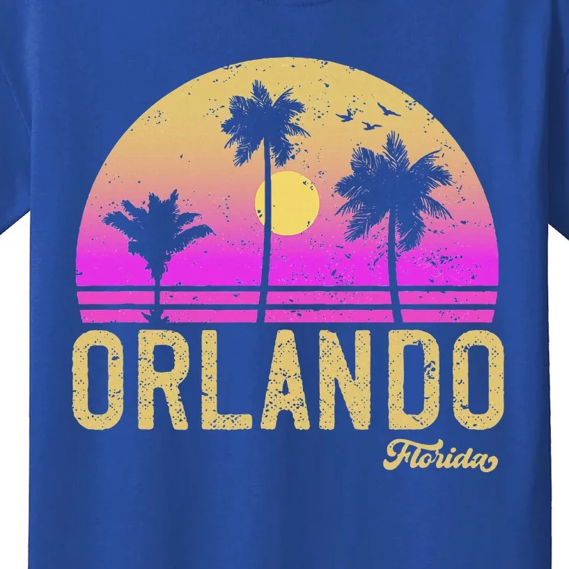 Orlando Florida Sunset Kids T-Shirt