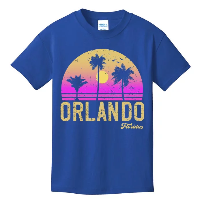 Orlando Florida Sunset Kids T-Shirt