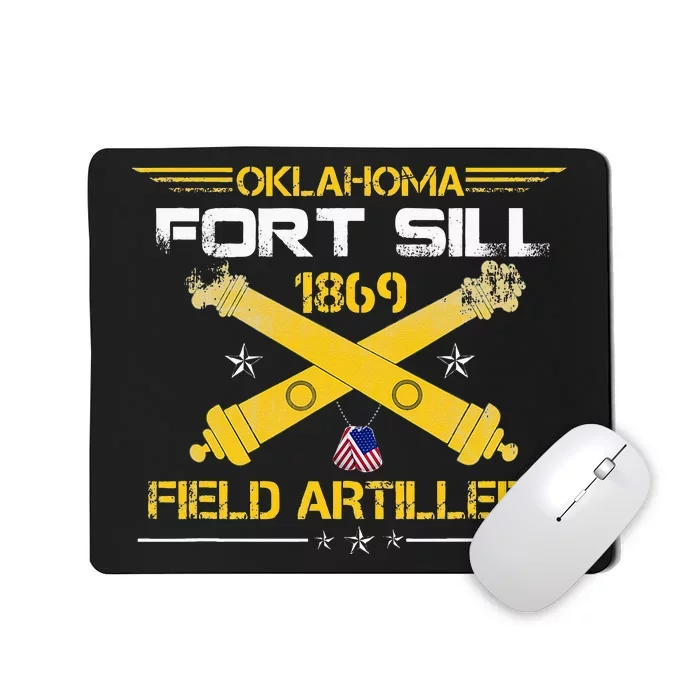 OKLAHOMA FORT SILL 1869 FIELD ARTILLERY Mousepad