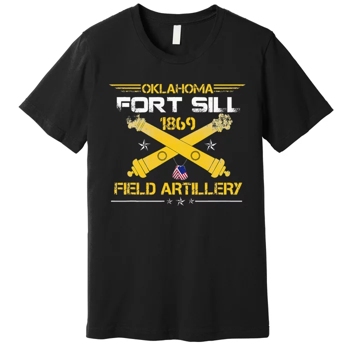 OKLAHOMA FORT SILL 1869 FIELD ARTILLERY Premium T-Shirt