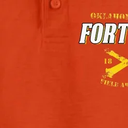 Oklahoma Fort Sill 1869 Field Artillery Dry Zone Grid Performance Polo